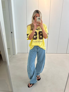 Baseball Tee yellow