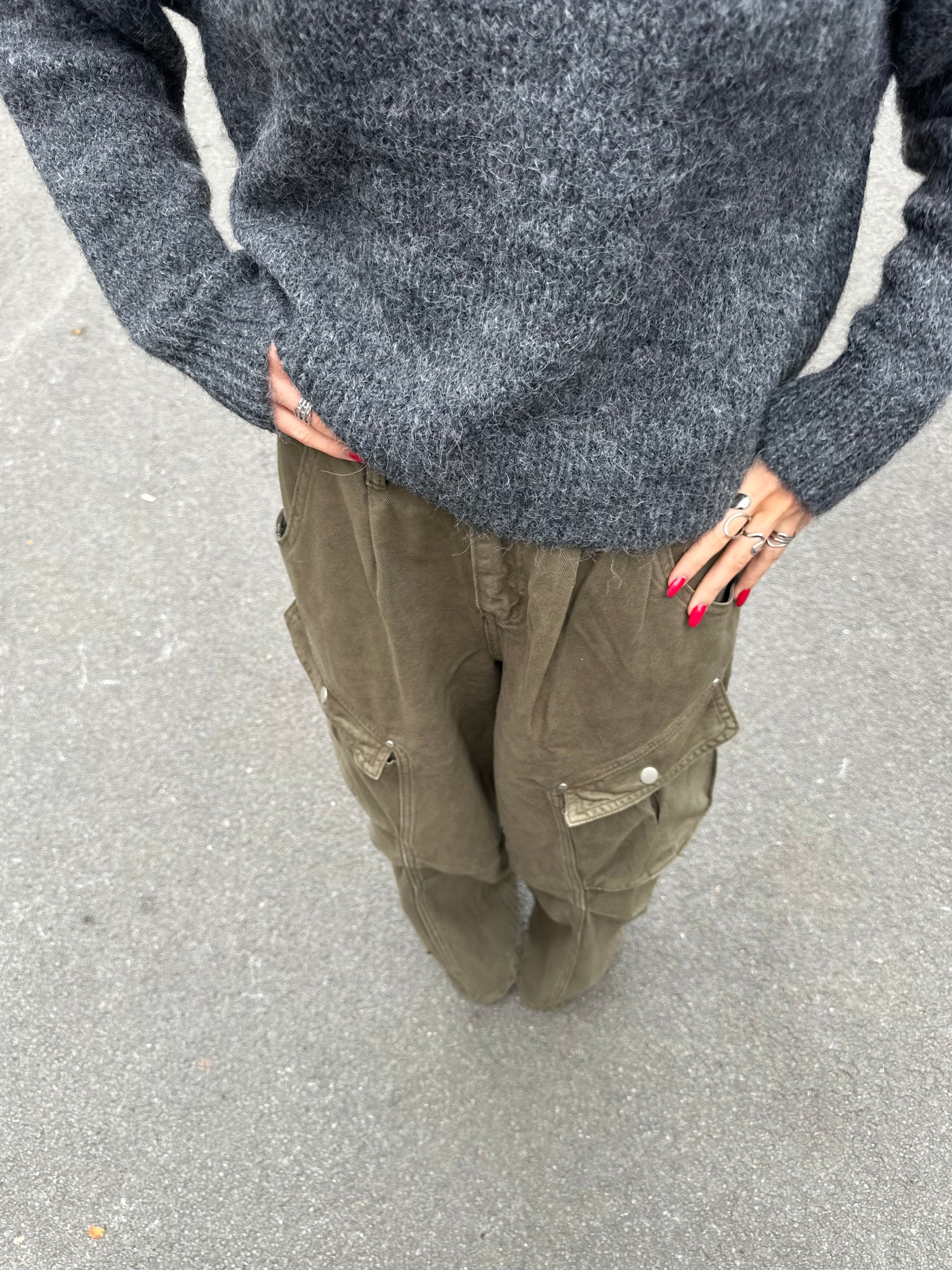 Paulina knit grey