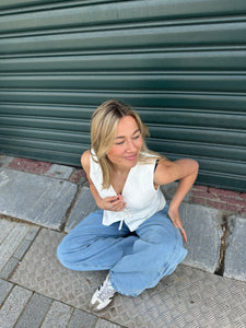 Samara wrap top