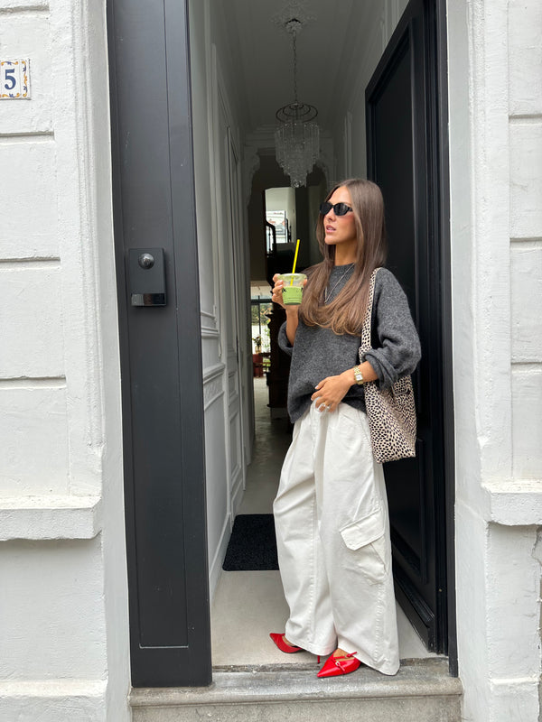 Jules pants white