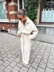 Lisa jumpsuit beige