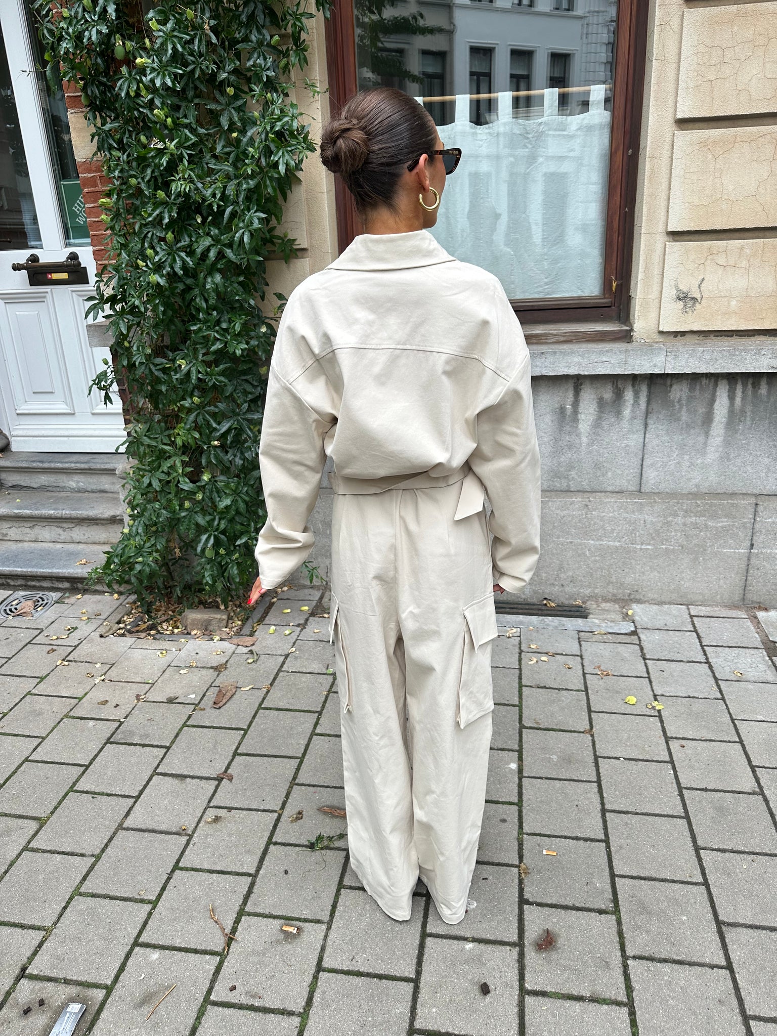 Lisa jumpsuit beige