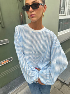 Rox striped longsleeve blue