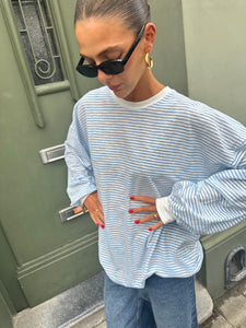 Rox striped longsleeve blue