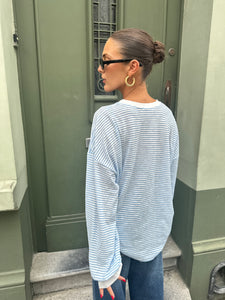 Rox striped longsleeve blue