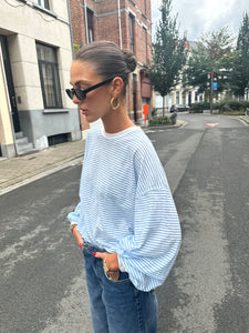 Rox striped longsleeve blue