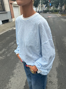 Rox striped longsleeve blue