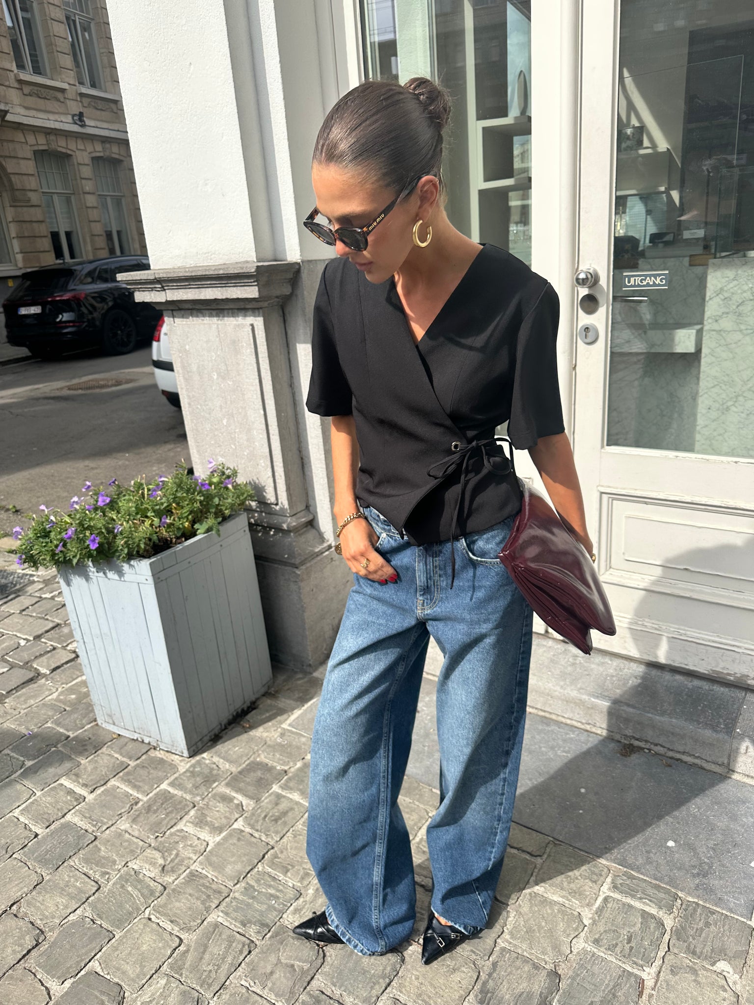 Simmo top black