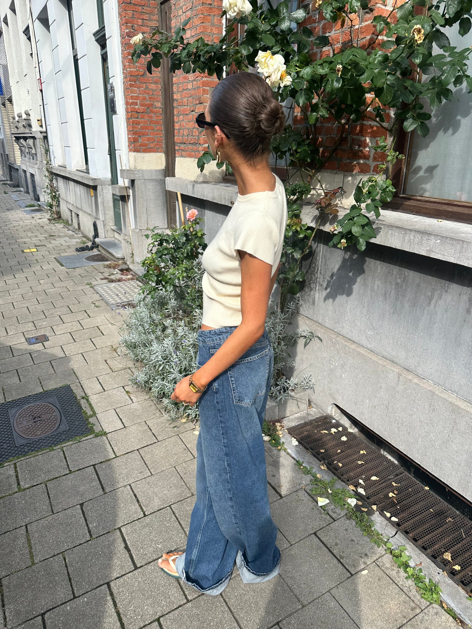 Tirra knit tee butter