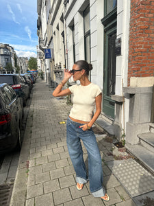 Tirra knit tee butter