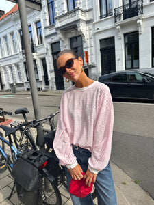 Rox striped longsleeve pink