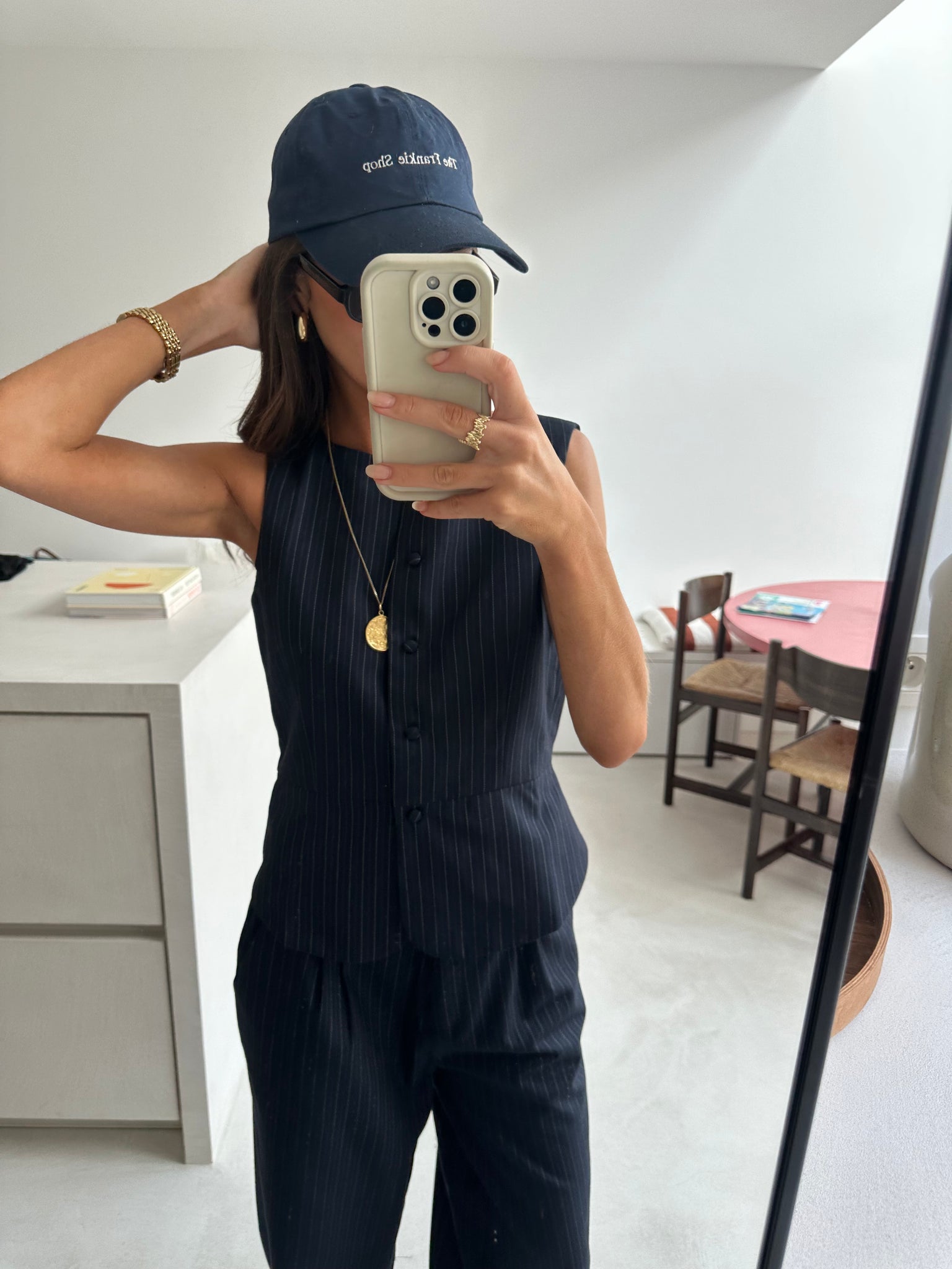 Enfresno gilet navy
