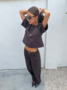 Eniris top brown
