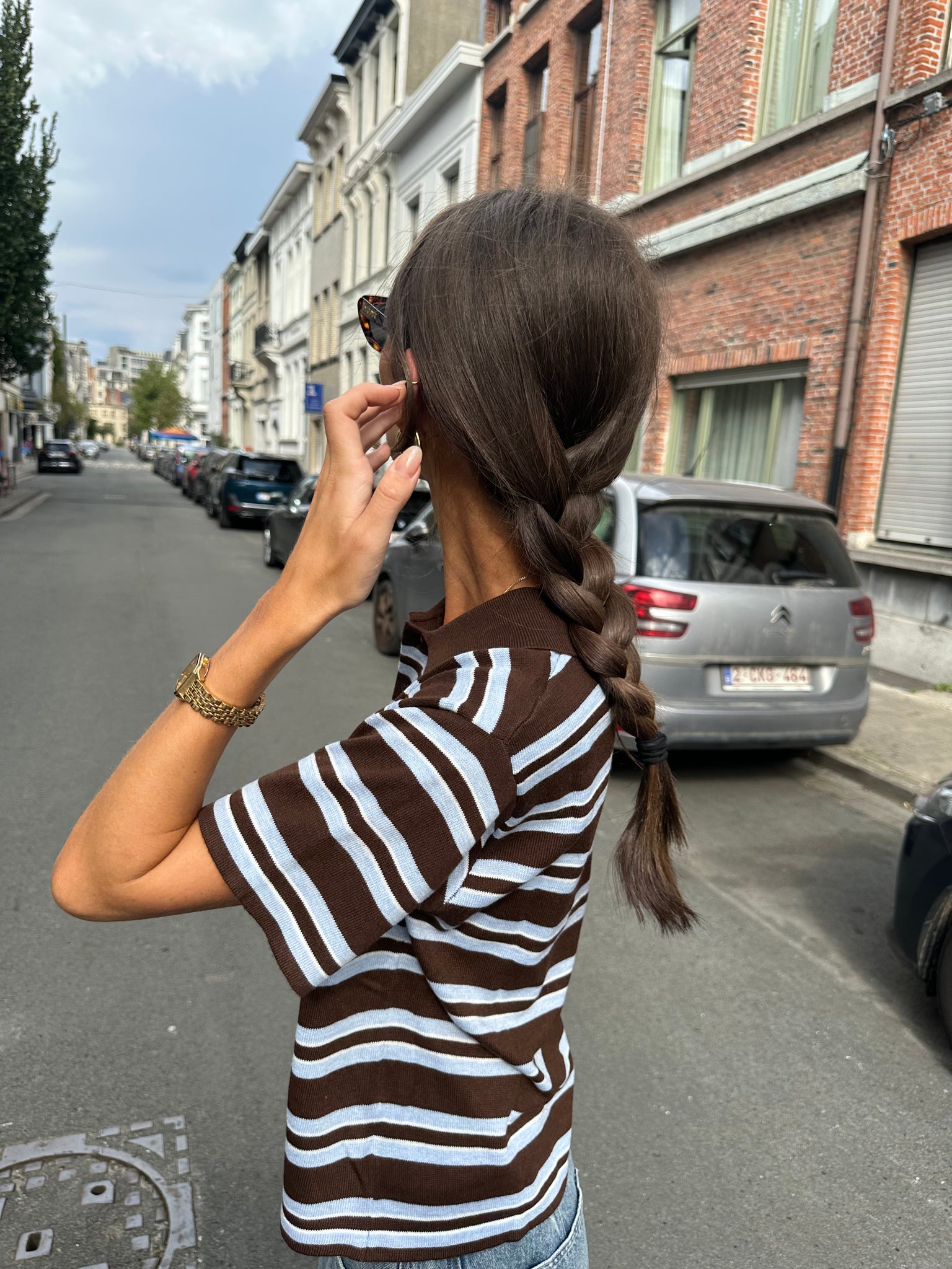 Mulann top brown