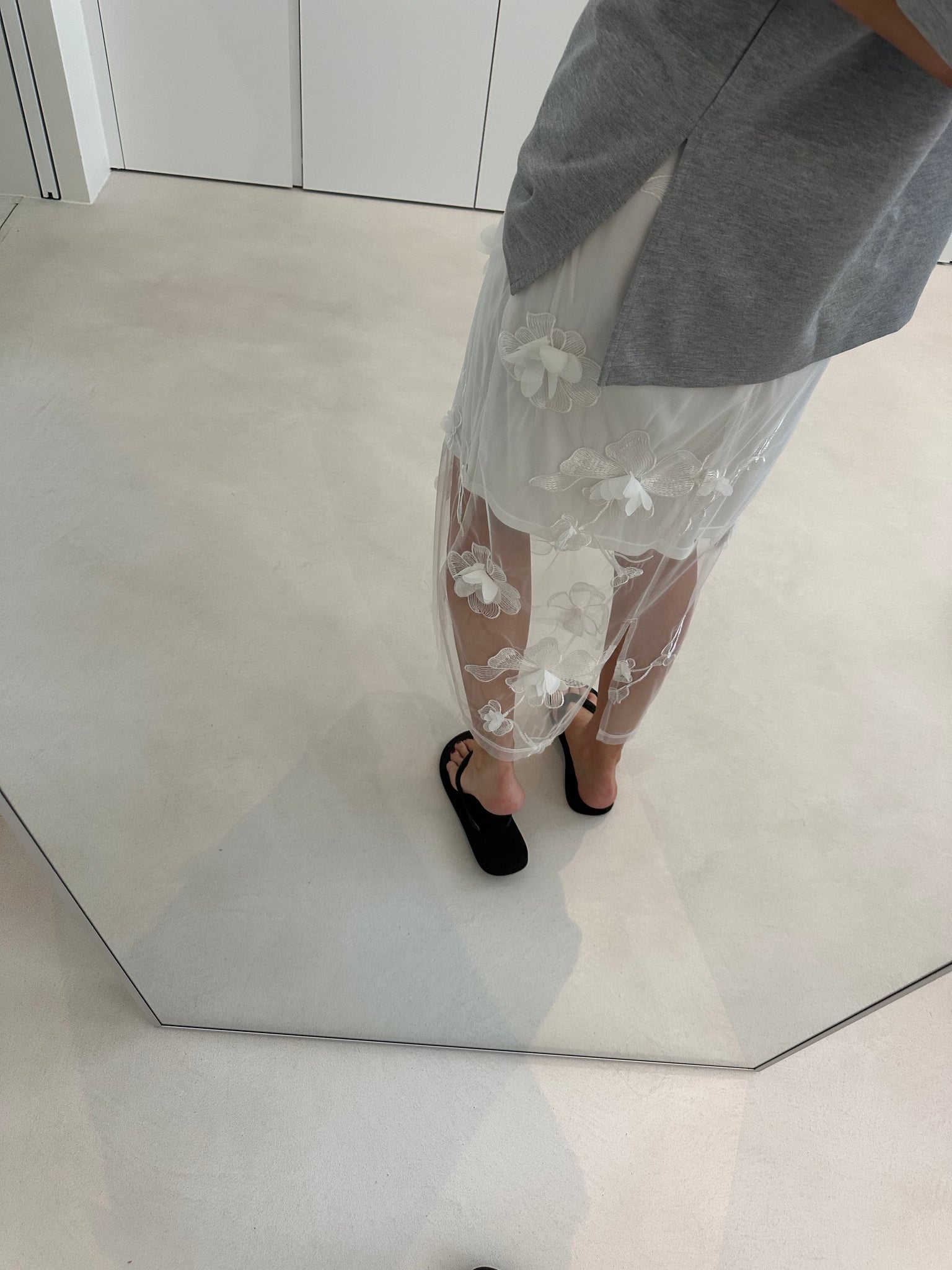 Essie-M skirt off white