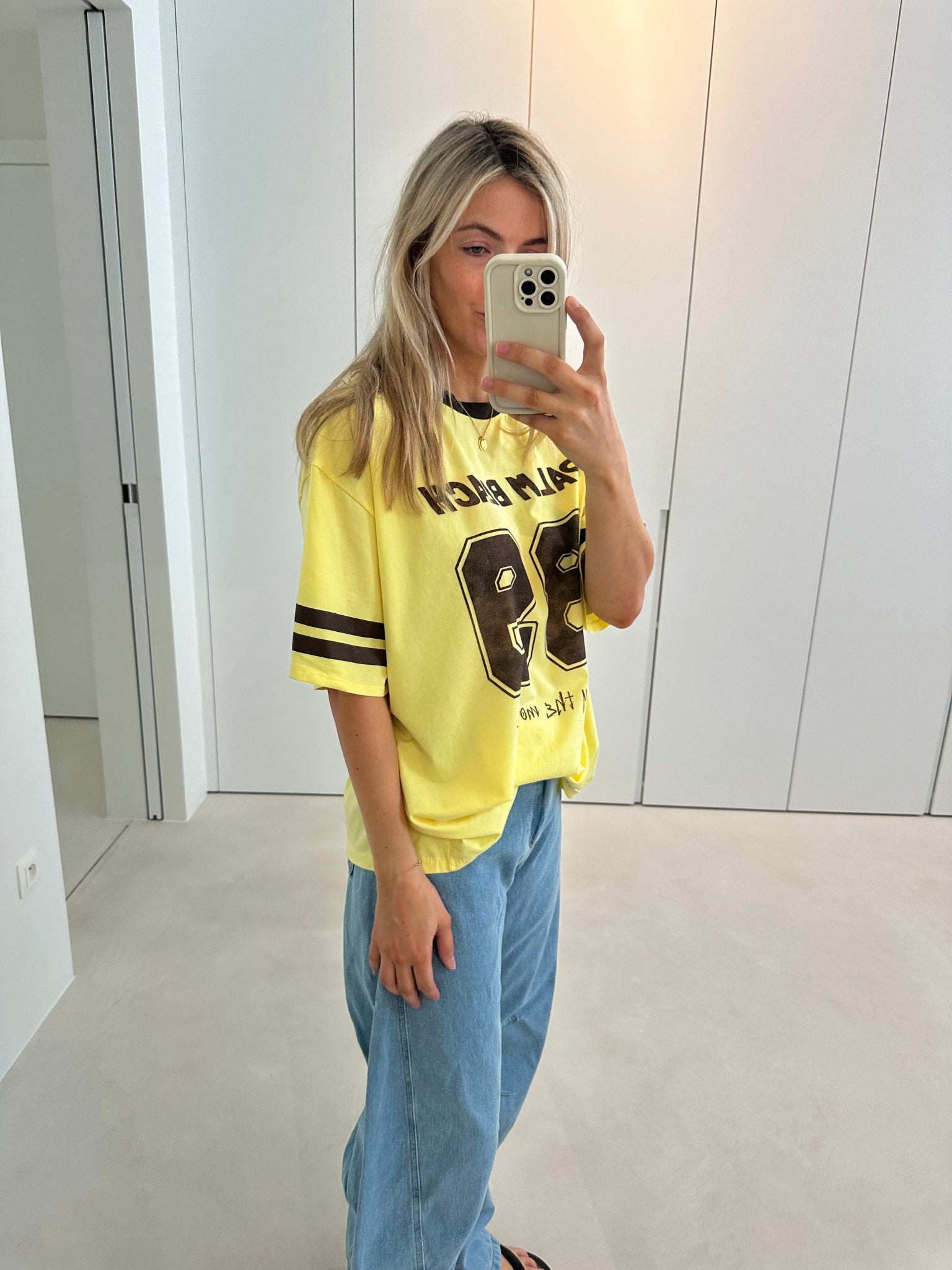 Baseball Tee yellow