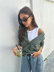 Enada cardigan green
