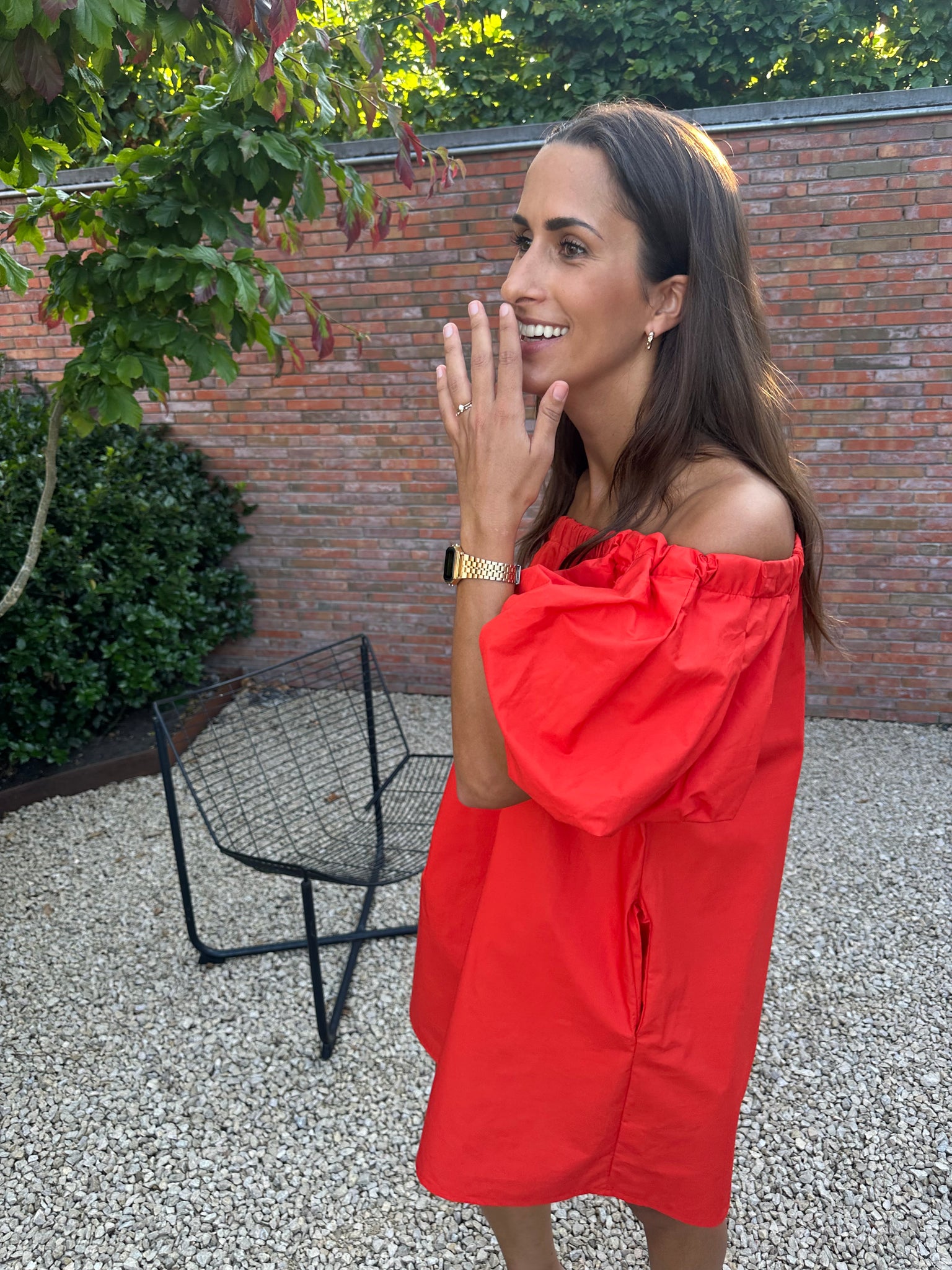 Ruby dress red
