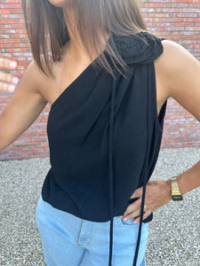 Rosa top black