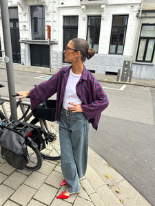 Claire checked shirt