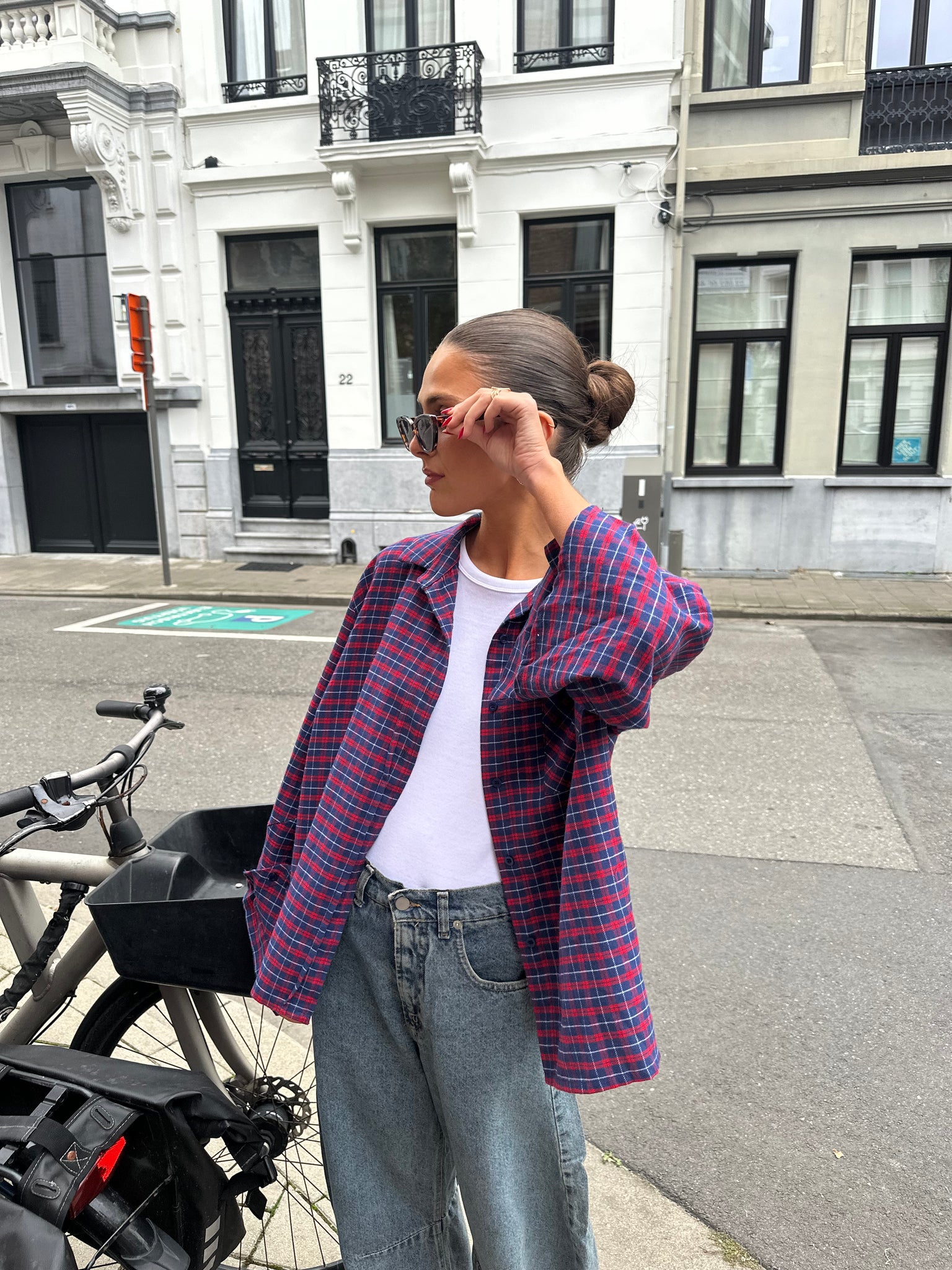 Claire checked shirt