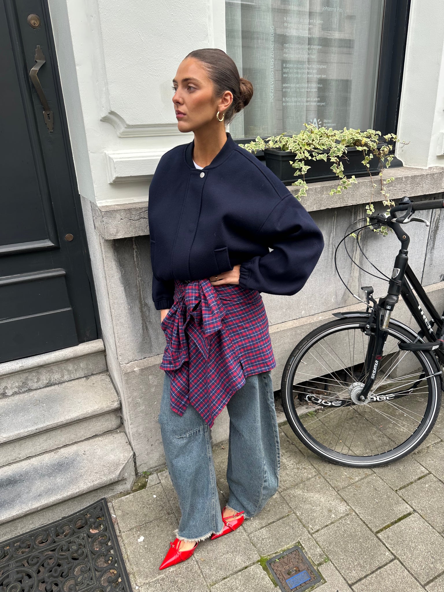 Claire checked shirt