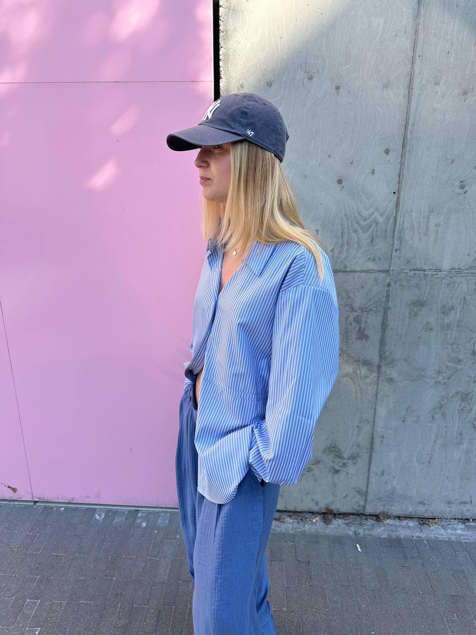 Solei shirt blue