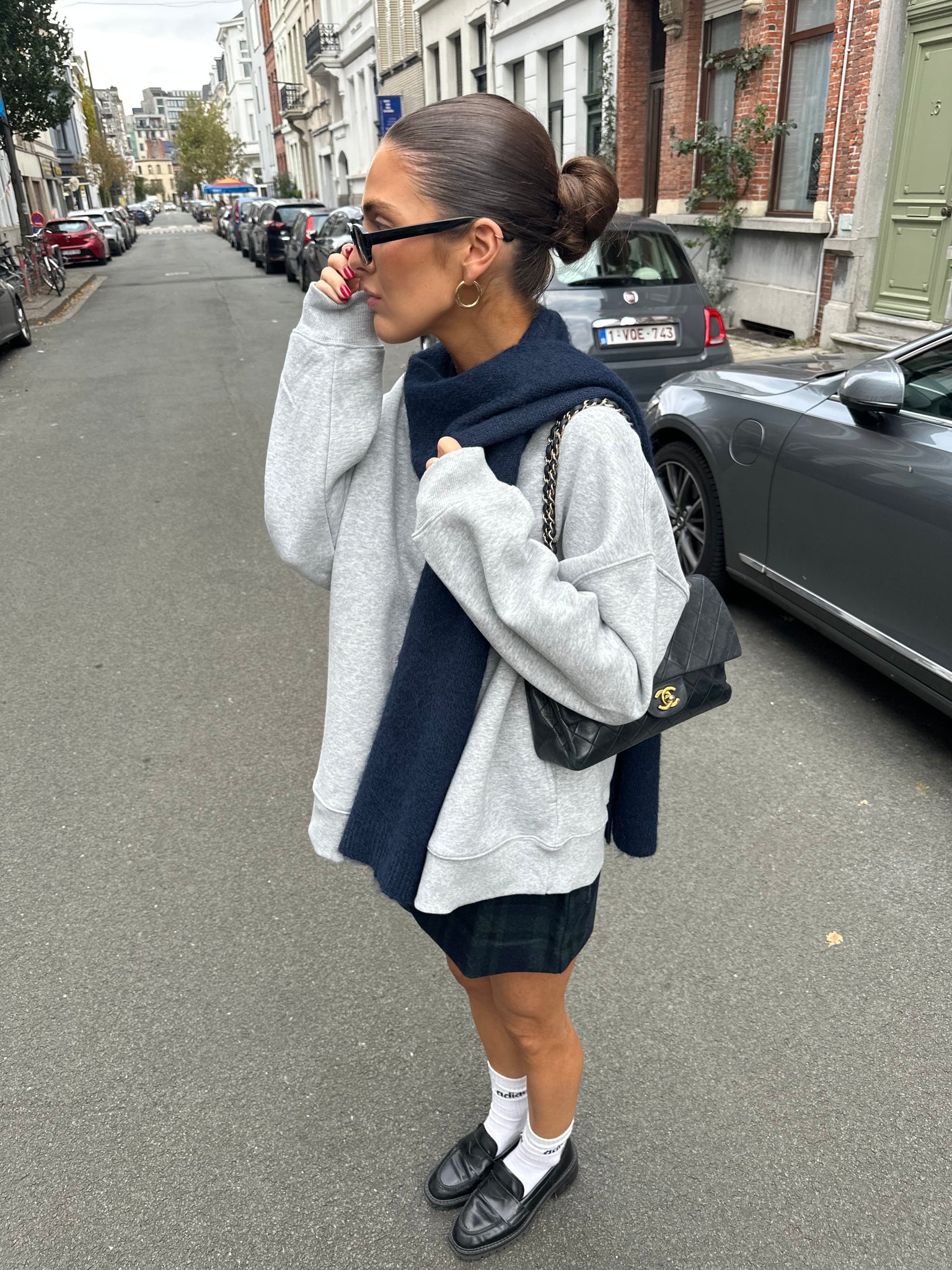 Freddie sweatshirt light grey