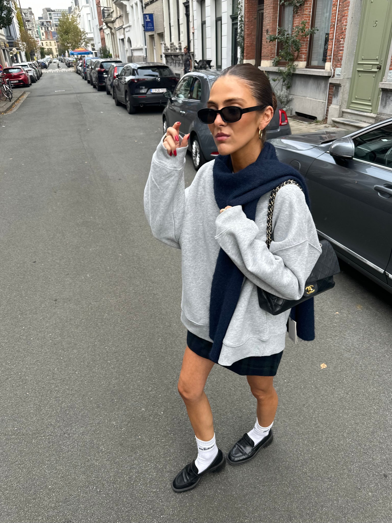 Freddie sweatshirt light grey