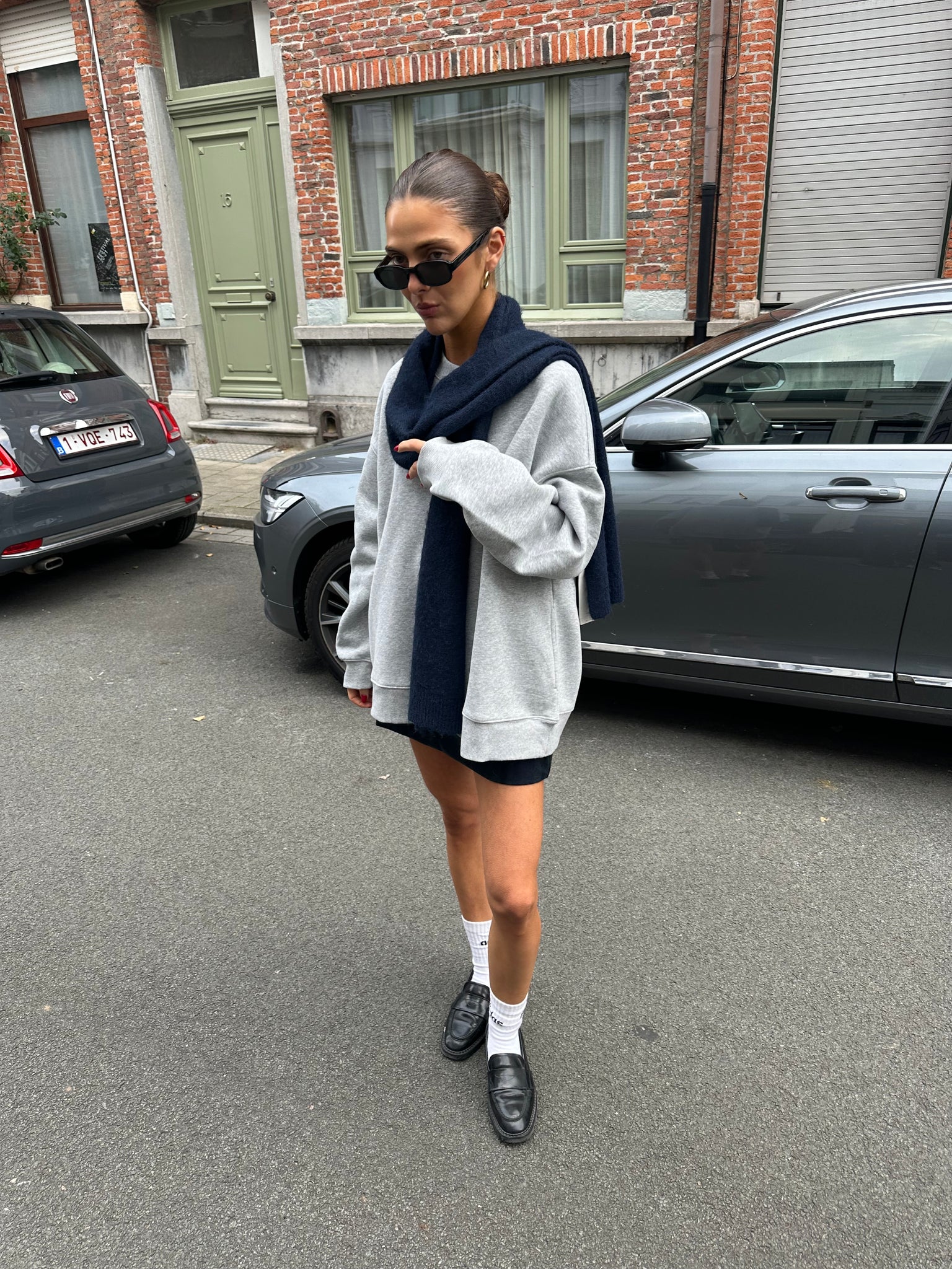 Freddie sweatshirt light grey