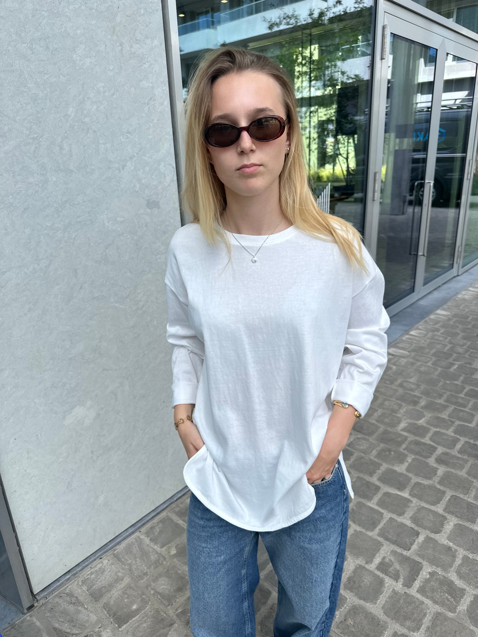 Max longsleeve t-shirt white