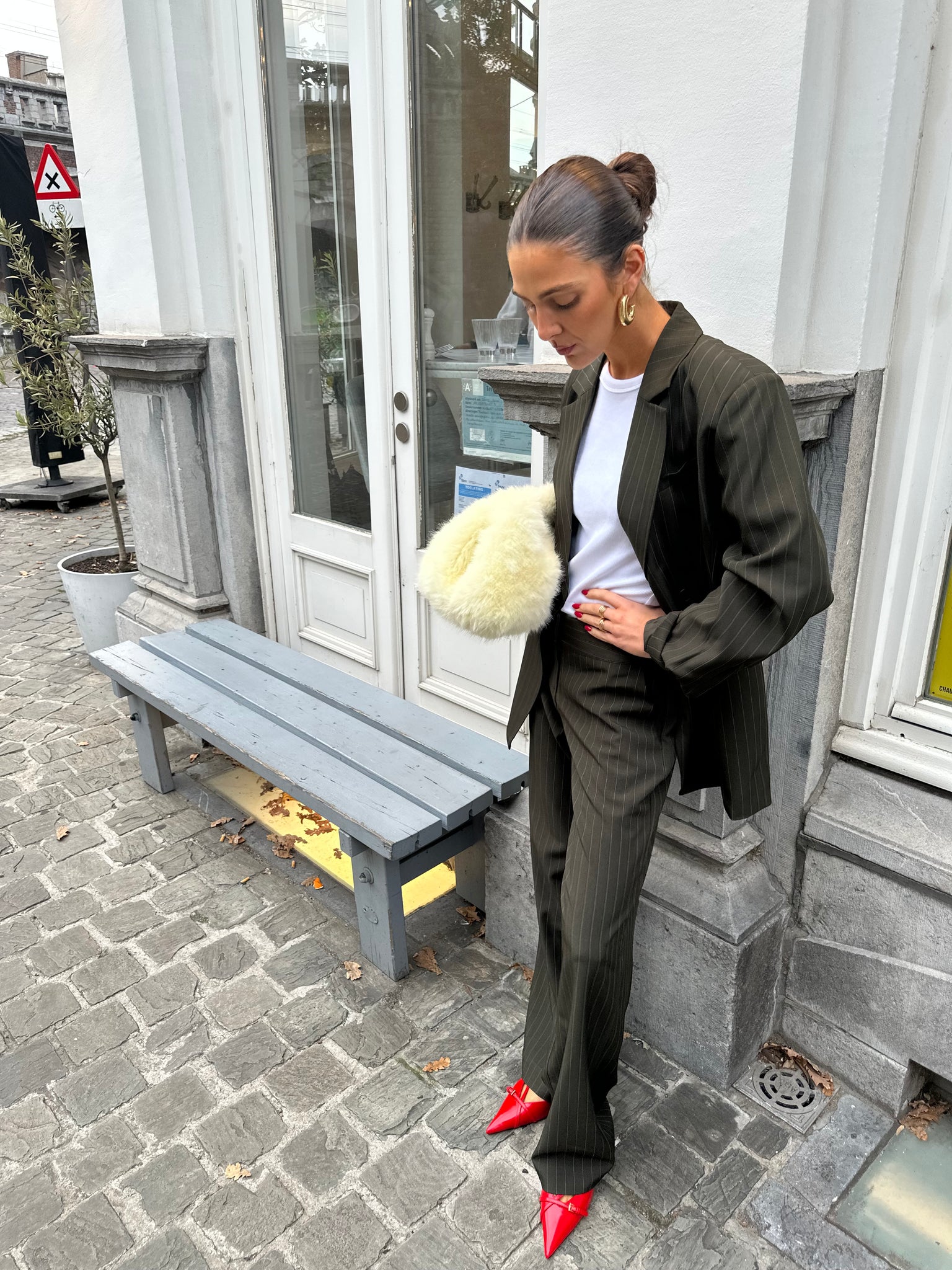 Enkrypton pants olive