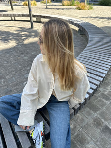 Ayari poplin shirt butter