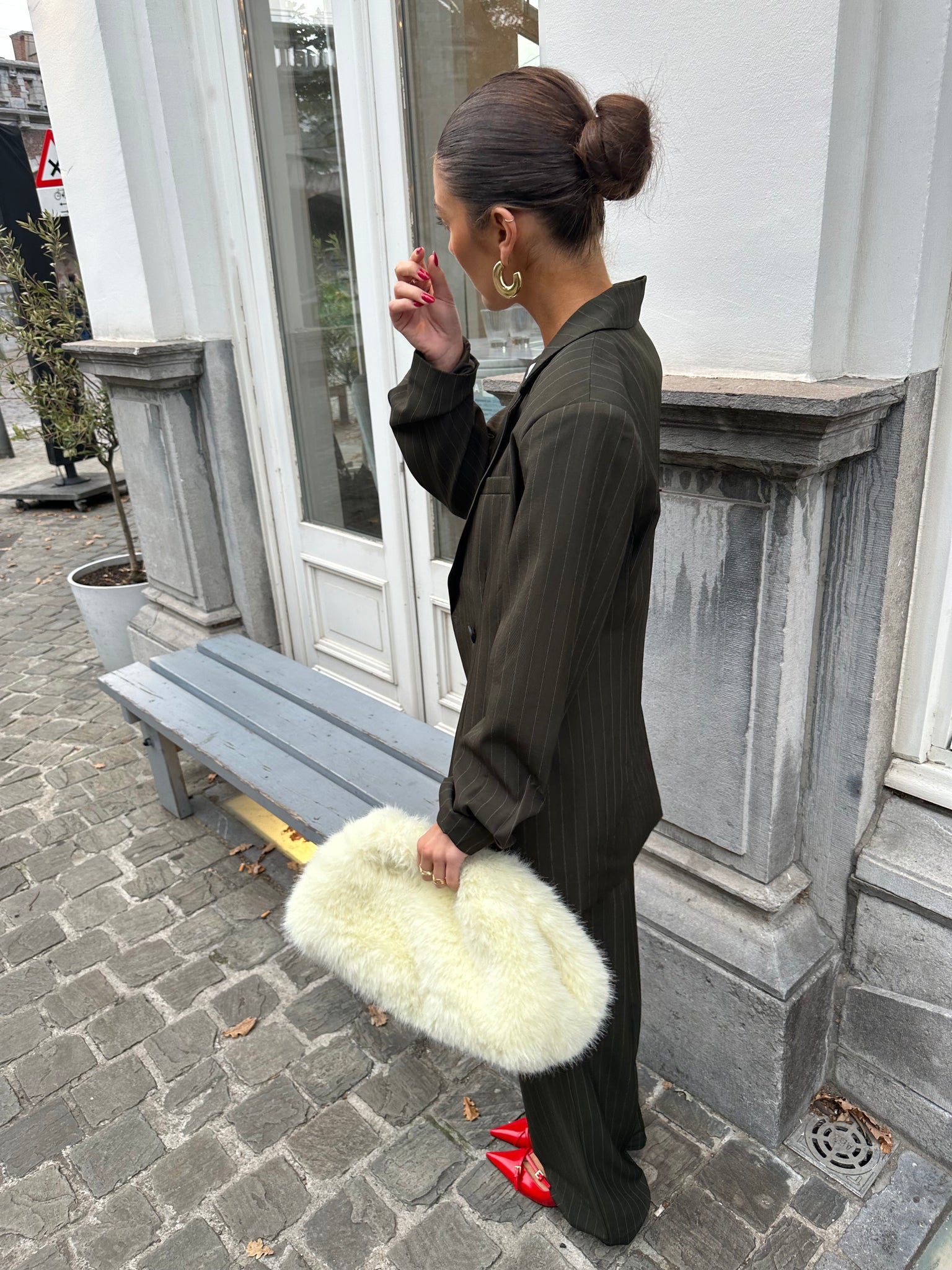 Enaugustine Blazer olive