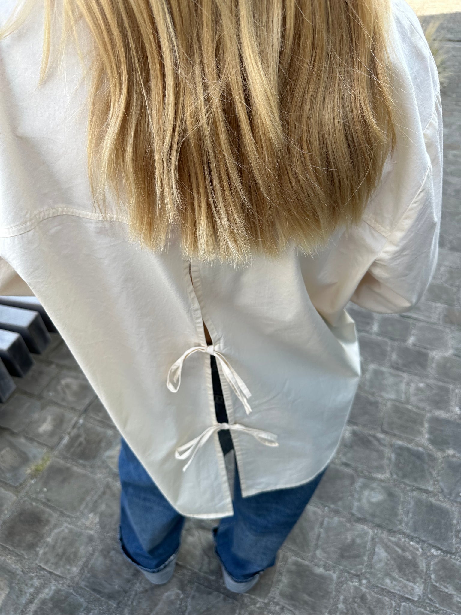 Ayari poplin shirt butter