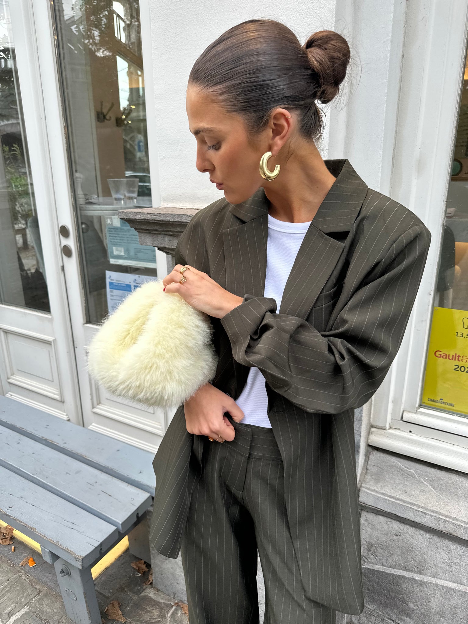 Enaugustine Blazer olive