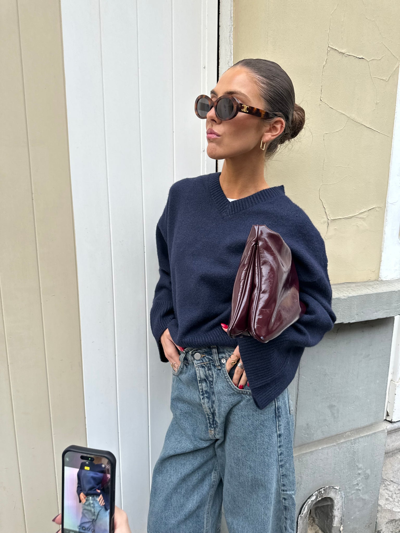 Dova knit navy