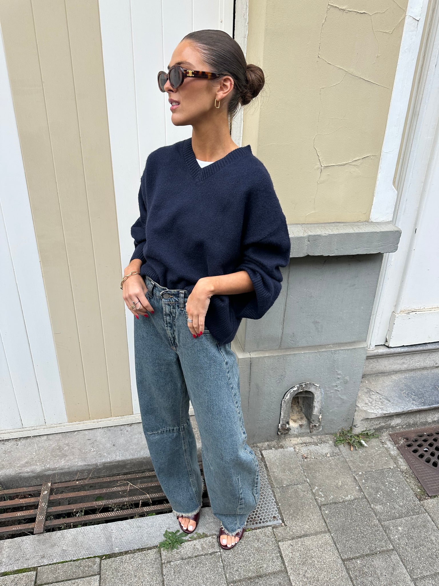 Dova knit navy