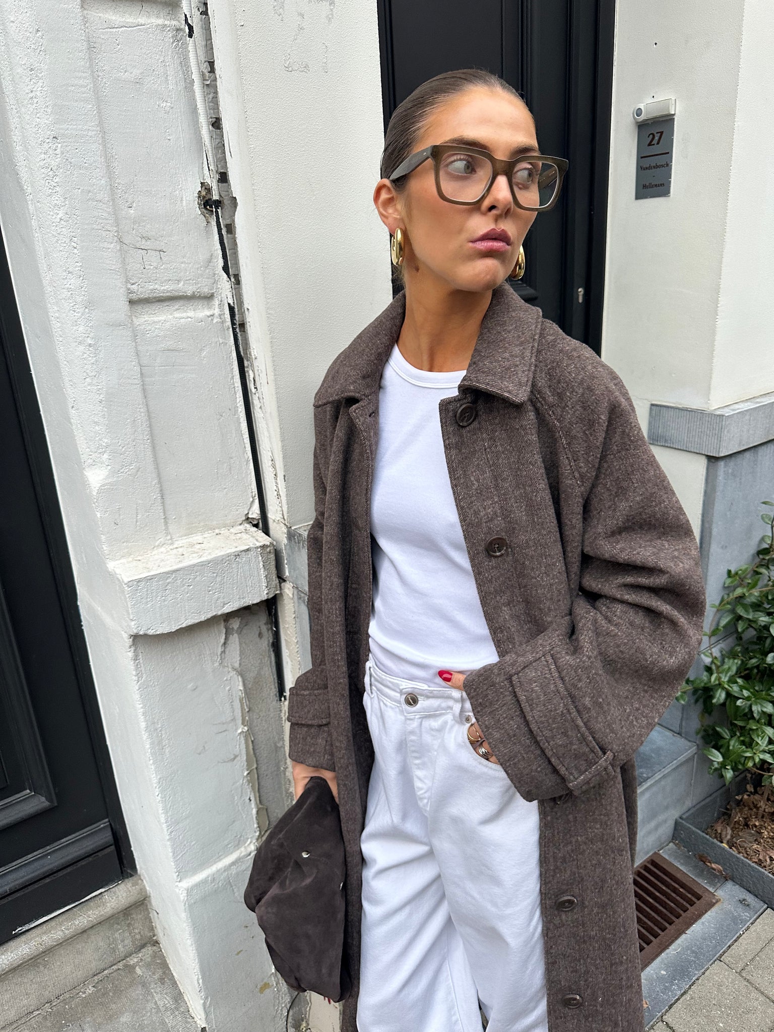 Enseneca coat brown
