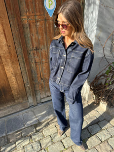 Simona-D jeans dark blue