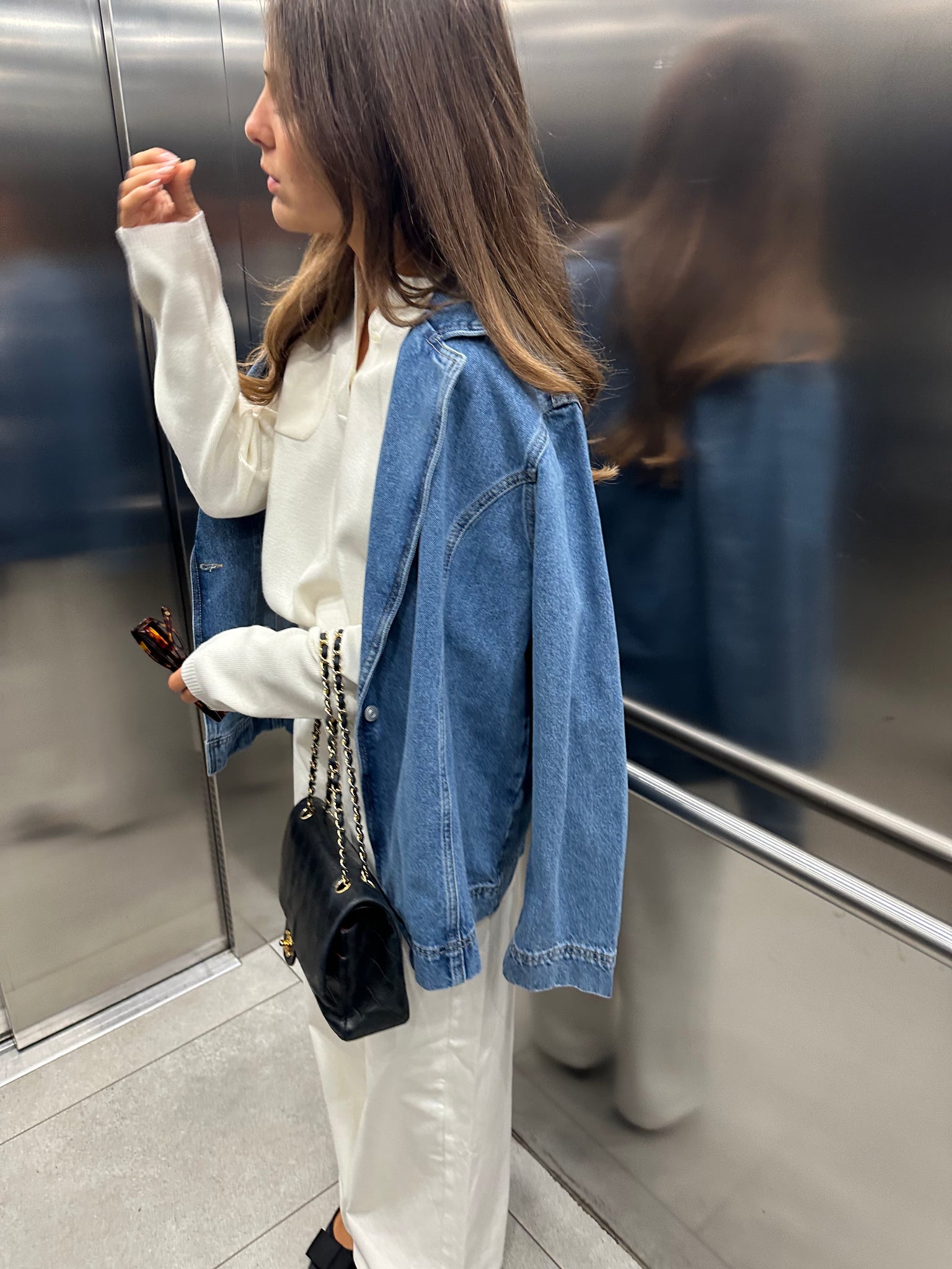 Dimma denim blazer