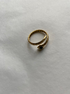Snake golden ring