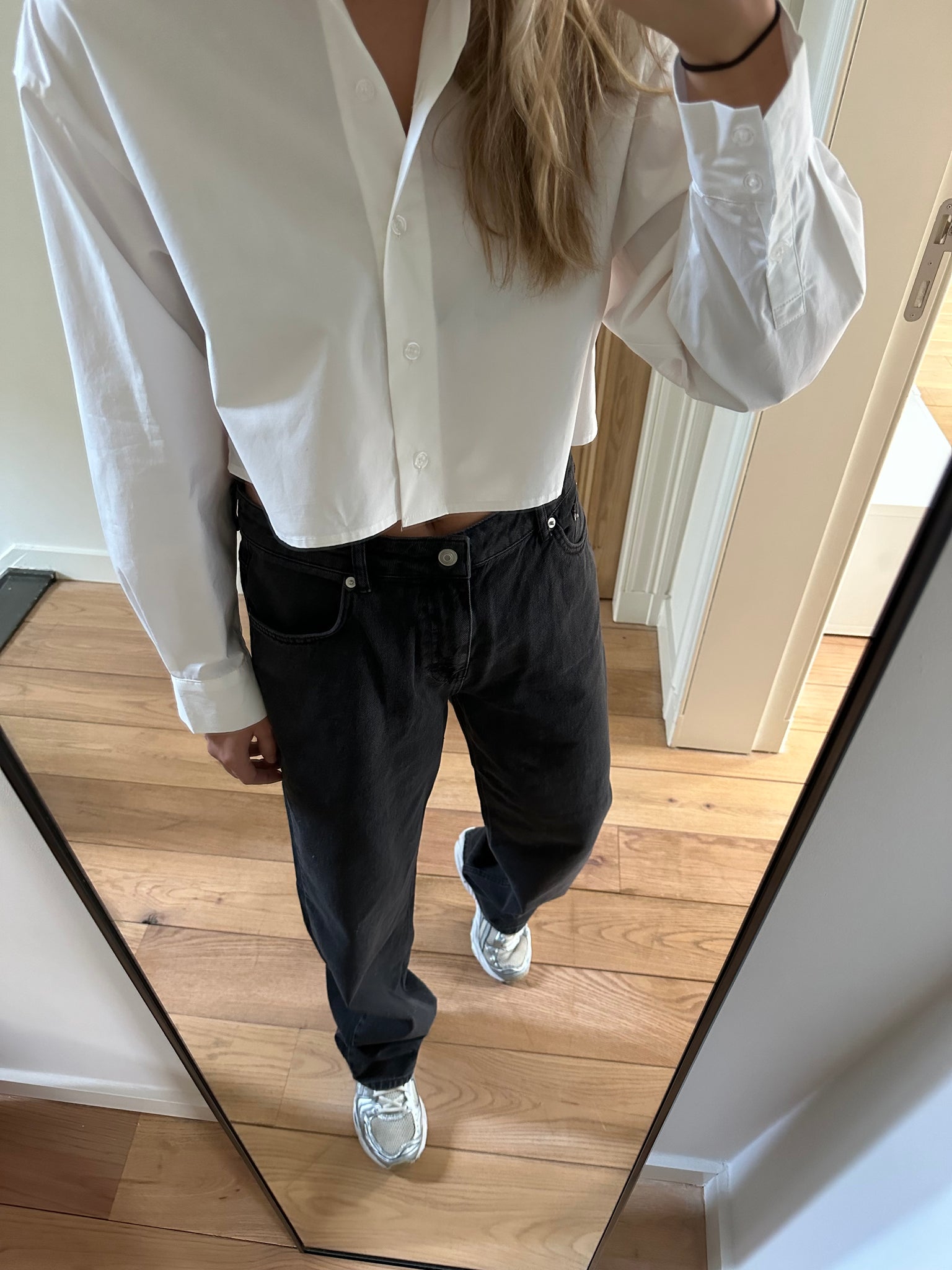 Simona-D jeans dark grey